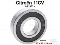 citroen ds 11cv hy wiellager buitenste met afdichtring op vooras geschikt voor P60508 - Bild 1