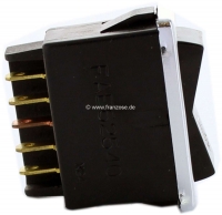 Renault - Raamschakelaar, met chromen frame. Geschikt voor Peugeot 504, 604, Citroen CX1. Renault R1