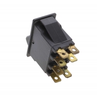 Renault - Tuimelschakelaar voor alarmknipperlichten. 33x5x19,5mm (inbouwmaat). Geschikt voor veel Re