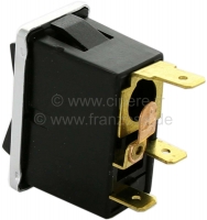 Peugeot - Universele schakelaar met indicatielampje. Geschikt voor 36x18mm uitsparing. Geschikte lam