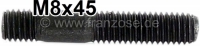 citroen inlaat en uitlaatspruitstuk draadbout m8x45 bijv spruitstukbevestiging ds P30078 - Bild 1