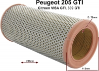 citroen luchtfilter a699 voor visa gti peugeot 205 rally 309 P72792 - Bild 1