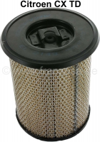 citroen luchtfilter luchtfilterinzetstuk cx td hoogte 230mm buitendiameter 170mm P40035 - Bild 1