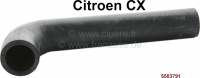 citroen motorkoeling cx radiatorslang onder carburateur voorgloeislang geschikt voor P42364 - Bild 1