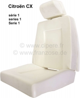 citroen ondervulling geveerde stoelen cx schuimrubberen bekleding voor 1 voorstoel P46045 - Bild 1