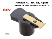citroen ontsteking sev verdeler vinger geschikt voor renault r4 r5 1 3 1224 1394 alpine P82361 - Bild 1