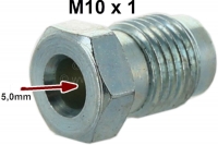 citroen remleidingen accessoires flare schroef m10x1 voor 5mm kabel totale lengte breedte P74538 - Bild 1