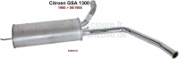 citroen uitlaatsysteem geluiddemper achteraan geschikt voor gsa 1300 bouwjaar 1980 P41430 - Bild 1