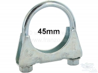 Uitlaatklem 45mm. Peugeot, Renault. Citroën.