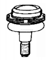 Sonstige-Citroen - Bovenste kogelbout (vooras, links of rechts). Geschikt voor Citroen CX, van bouwjaar 1974 