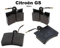 citroen voorrem zonder hydraulische voorremblokken gs 2 serie uit 1973 breedte 77 1 hoogte P44098 - Bild 1