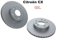citroen voorrem zonder hydraulische voorremschijfset cx modellen intern P44020 - Bild 1