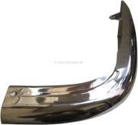 Peugeot - P 404, hoek rechter achterbumper, tot modeljaar 1966! Origineel onderdeel! Gemaakt van roe