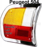 peugeot achtergrondverlichting p 504 achterlichtkap links voor berline 1970 1982 P75084 - Bild 1