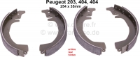 peugeot achterrem zonder hydraulische achterremschoenen p203 403 404 254x35mm nieuwe onderdelen P74479 - Bild 1