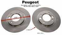peugeot achterrem zonder hydraulische p 504 505 604 remschijven set achter geschikt voor P74026 - Bild 1