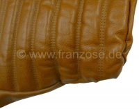 Peugeot - P 504, Ambre leer (bruin), rugleuningbekleding links, achterbank. Echt leder! Peugeot 504 