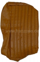 peugeot bekleding achterbank p 504 ambre leer bruin rugleuningbekleding links echt leder P78649 - Bild 1