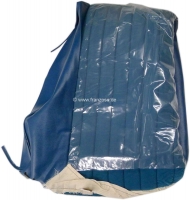 peugeot bekleding achterbank p 504 kunstleer blauwgroen stof velours het midden rugleuninghoes P78538 - Bild 1