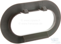 Renault - P 504C, afdekking (frame) in bruin, voor de gordelgeleider in de hoedenplank. Geschikt voo