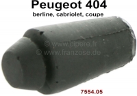 Peugeot - P 404, rubberen buffer (eerste versie) voor de opklapbare kentekenplaathouder achter (tank