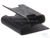 Renault - P 204/304, clip rubber achterplaat aan bumper, Peugeot 204/304 cabrio.