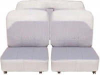 peugeot complete stoelhoezen sets p 203 2x voorbank 1x achterbank kleur grijze stof met P78079 - Bild 1