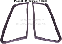 peugeot deurpanelen aanbouwdelen p 404c afdichtingen 2 stuks voor driehoekige ruit klapruit P77828 - Bild 1