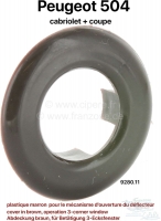 peugeot deurpanelen p 504c afdekking bruin voor het bedienen van 3 hoeksraam deur P78840 - Bild 1