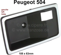 peugeot deursloten handgrepen p 504 deuropener deurgreepschaal binnen links geschikt voor P77805 - Bild 1