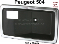 peugeot deursloten handgrepen p 504 deuropener deurgreepschaal binnen rechts geschikt voor P77806 - Bild 1