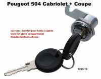 peugeot deursloten handgrepen p 504 slot voor dashboardkastje P77634 - Bild 1