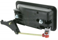 Peugeot - P 505, deuropener (deurgreep) binnenzijde rechts. Geschikt voor Peugeot 505 berline. Of. N