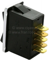 Renault - tuimelschakelaar ruitenwisser Peugeot 204-304 1966>80, 404 1960>72, 504 1968>78, R16 1965>