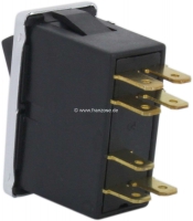 Renault - Tuimelschakelaar voor de alarmknipperlichten. Geschikt voor Renault R4, van 1963 tot 1980,