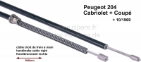 peugeot handremkabels p 204 handremkabel rechts geschikt voor cabrio coupe tot bouwjaar P74499 - Bild 1