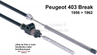 peugeot handremkabels p 403 handremkabel stationwagen 1956 tot 1962 2020mm bestelnr 483430 P74428 - Bild 1