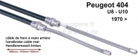 peugeot handremkabels p 404 handremkabel achter u8 u10 70 4090 1630 1630mm nr 4834 49 P74107 - Bild 1