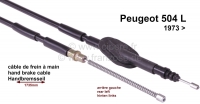 peugeot handremkabels p 504 handremkabel links achter l 73 1735 1540mm P74123 - Bild 1