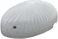 Peugeot - P 203, interieurlichtkap melkwit. Geschikt voor Peugeot 203. Totale lengte: 117mm. Totale 