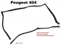 peugeot kofferbak bevestigingen p 404 kofferafdichting zijkant boven onder compleet geschikt voor P77844 - Bild 1