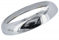 Peugeot - P 203, koplamp chroom ring voor Ducellier koplampen. Geschikt voor Peugeot 203, goede kwal