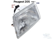 peugeot koplampen accessoires beugels p 205 koplamp links h4 vanaf 1990 P75128 - Bild 1