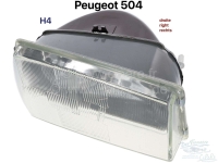 peugeot koplampen accessoires beugels p 504 koplamp rechts h4 reproductie zonder P75248 - Bild 1