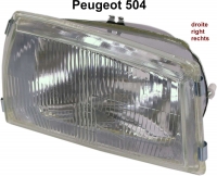 peugeot koplampen accessoires beugels p 504 koplamp rechtsvoor bilux P75075 - Bild 1
