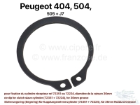 P 404/504, borgring voor koppelingsslavecilinder (72351 + 72224). Voor 36mm