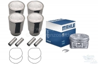 peugeot krukas nokkenas zuiger p 205 cilinder 4 stuks geschikt voor gti 1 9l P71429 - Bild 1