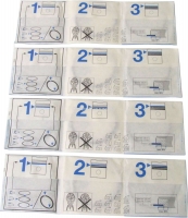 peugeot krukas nokkenas zuiger p 304 zuigerveren voor 4 zuigers geschikt motor xl5 P71148 - Bild 1