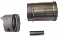 Peugeot - P 404, zuiger + cilinder (1 stuk), geschikt voor Peugeot 404, vanaf modeljaar 1965 (carbur