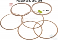 peugeot krukas nokkenas zuiger p 504 505 604 onderste voeringafdichting 4x geschikt voor P71416 - Bild 1